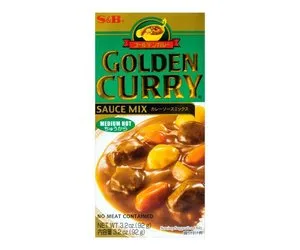 S&amp;B S&amp;B Golden Curry Medium Hot, 92g