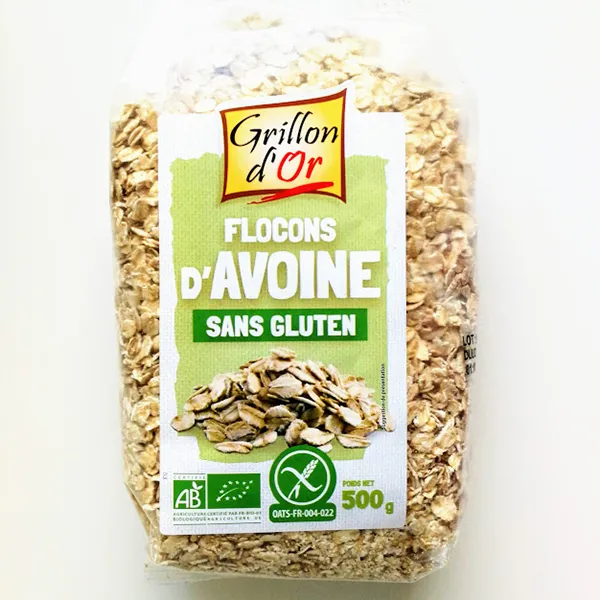 Grillon d'Or - Flocons d'Avoine - glutenvrije havervlokken, 500gr