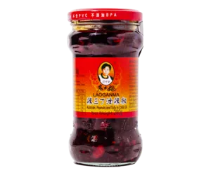 Lao Gan Ma Lao Gan Ma Kohlrabi, Peanuts &amp; Tofu Chilli Oil, 280g