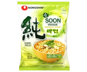Nongshim Nongshim Soon Veggie Ramyun, 112g