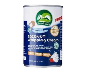 Nature's Charm Nature's Charm Coconut Whipping Cream, 400ml