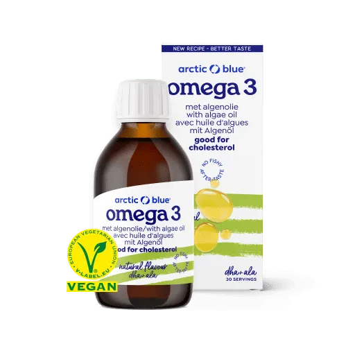 Arctic Blue Omega 3 Algal Oil with Flaxseed Oil | Supplement for Dogs and Cats